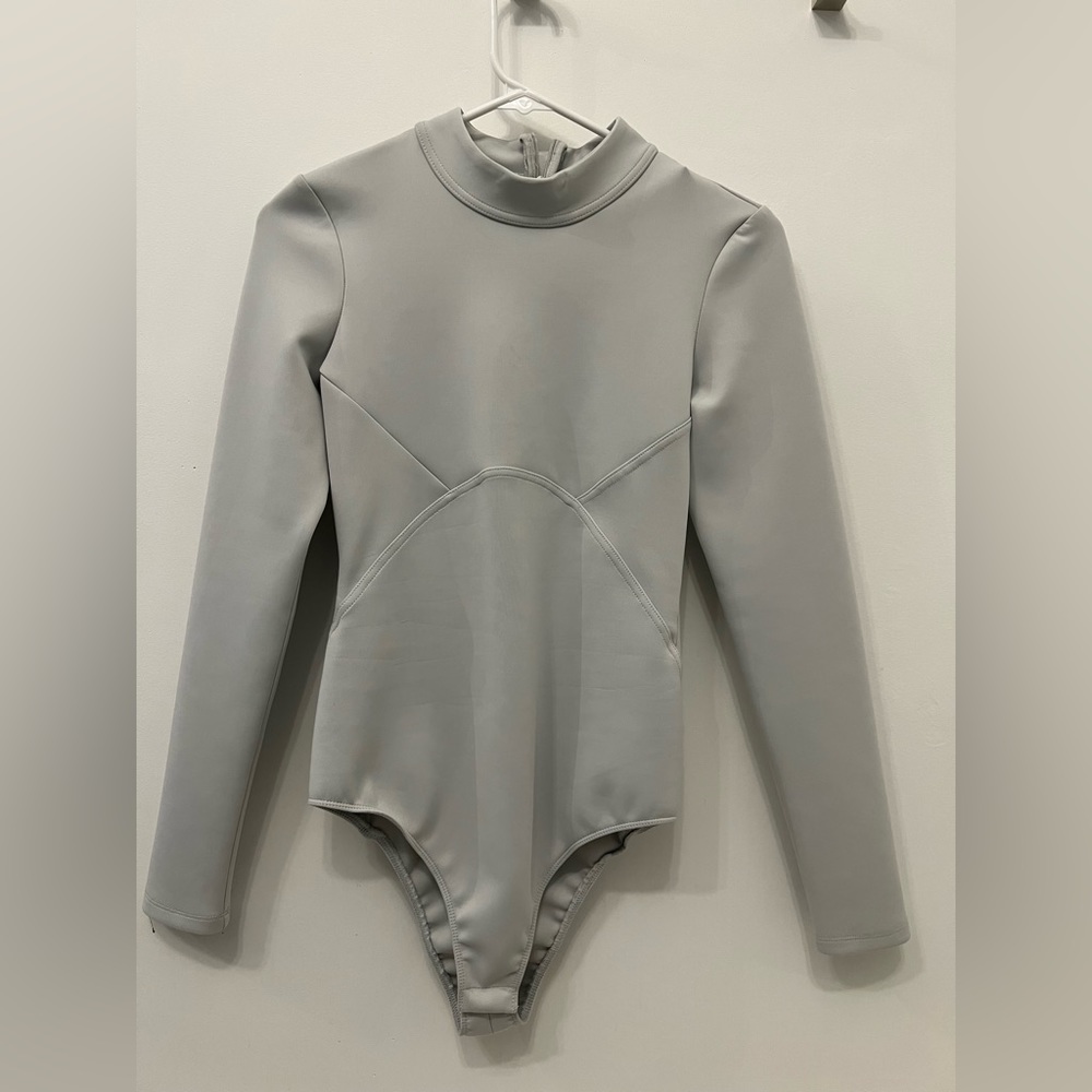Zara Mockneck Bodysuit NWT - S